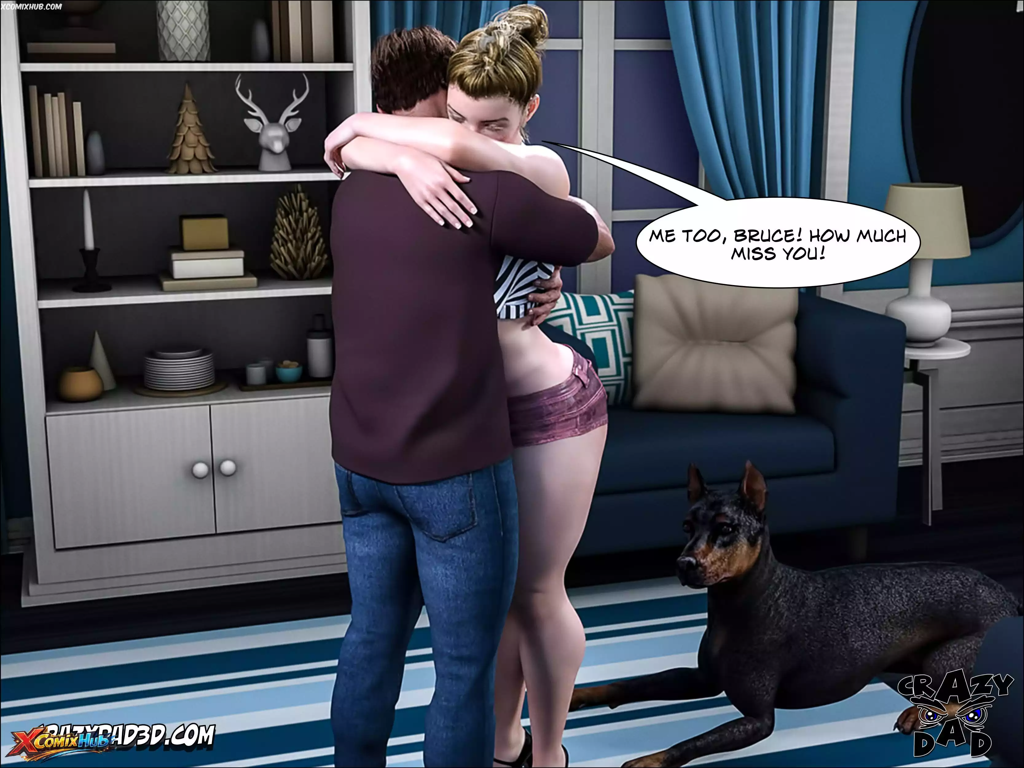 Father In Law At Home Chapter 13 Crazydad3d 028 Comic Page 28